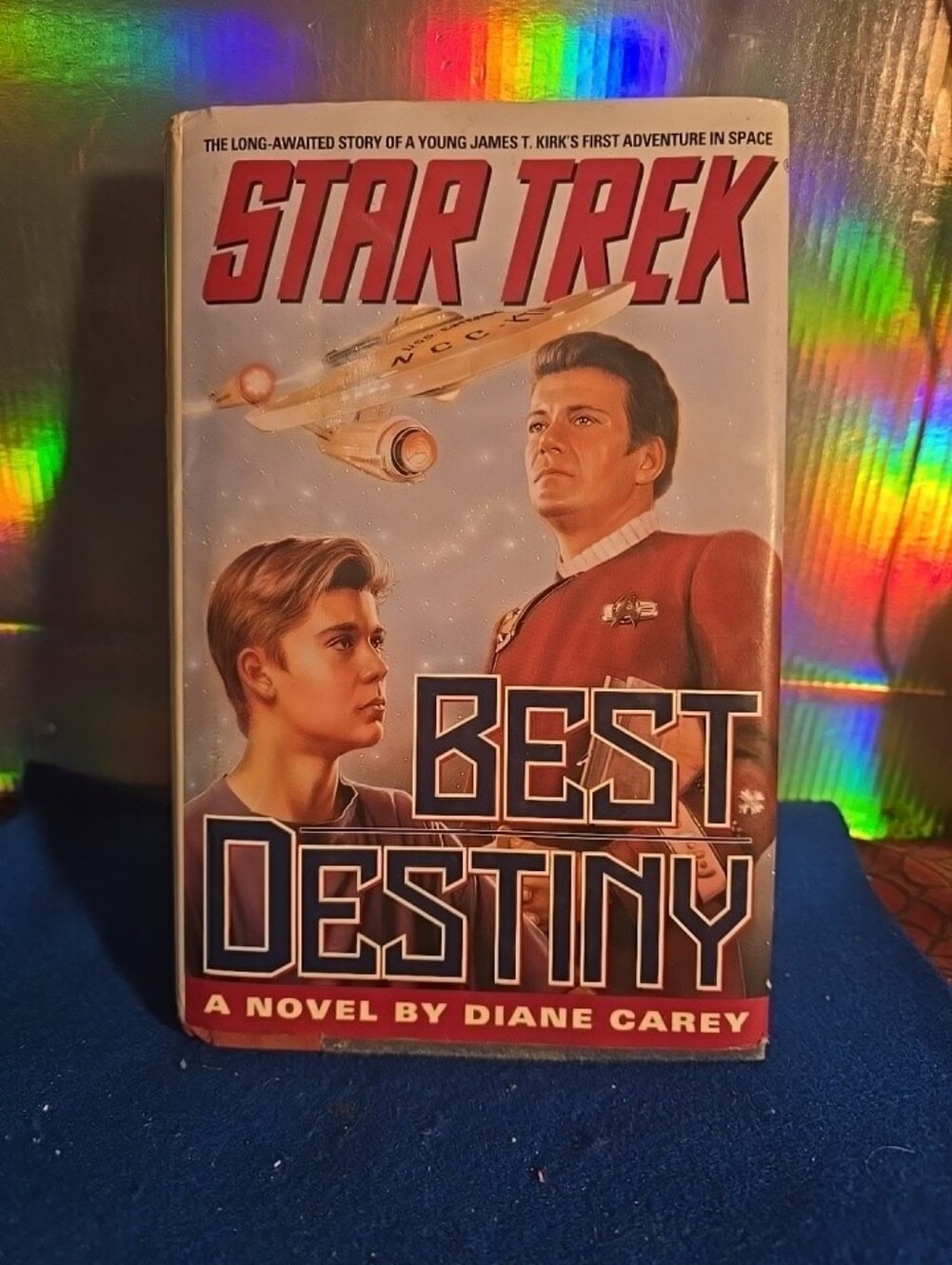 061026 Star Trek: Best Destiny by Diane L. Carey (1992, Hardcover) 1st Edition D